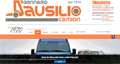 Desktop Screenshot of gennarodausiliocamion.it